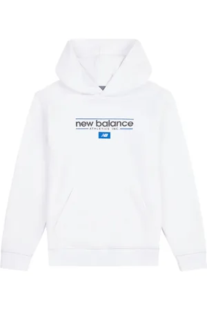 New Balance Felpa con cappuccio e logo