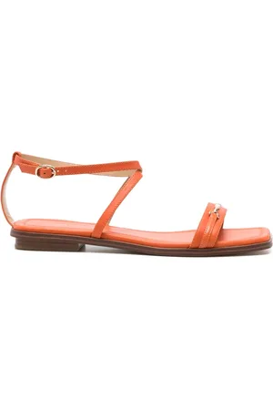 Michael Kors Sandali in pelle con suola piatta