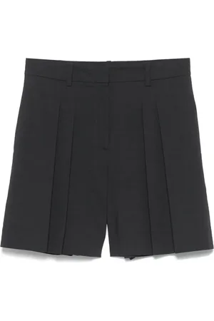 THEORY Bermuda con pieghe