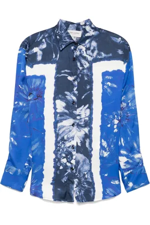 Ermanno Firenze Camicia con stampa floreale