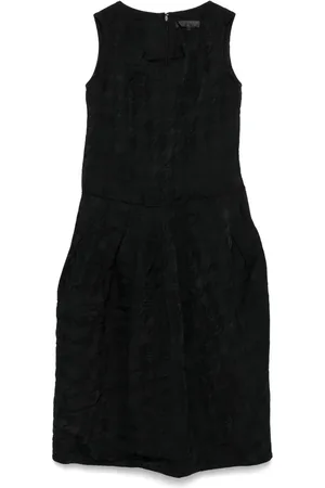 Comme des Garçons Abito midi con effetto jacquard