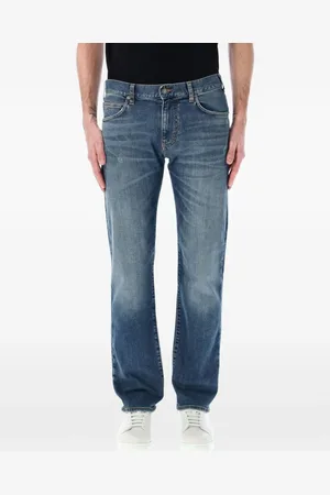 Emporio Armani Jeans dritti con effetto schiarito
