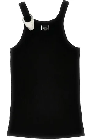 Pinko Canotta con placca logo