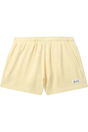 Sporty & Rich Shorts in misto cotone con spacchi frontali