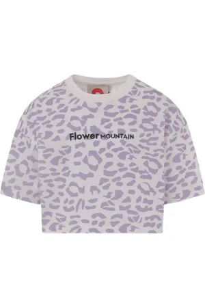 Flower Mountain T-shirt con stampa