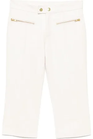 Cynthia Rowley Pantaloni crop Downtown in pelle