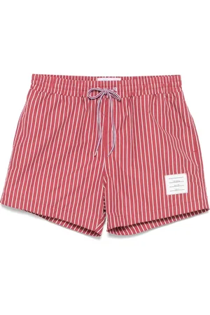 Thom Browne Costume da bagno gessato