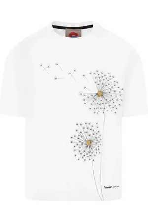 Flower Mountain T-shirt con stampa