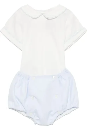 LA STUPENDERIA Set con shorts in cotone