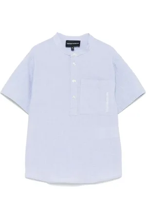 Emporio Armani Camicia con ricamo