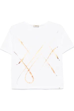 HERNO T-shirt con stampa grafica