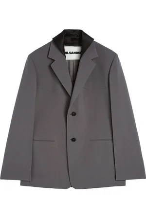 Jil Sander Giacca sartoriale con colletto rimovibile