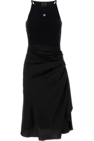 Givenchy Abito midi con design a inserti