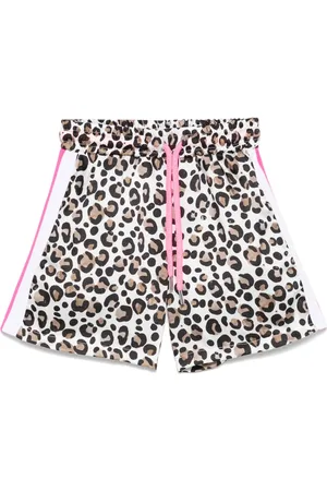 MISS GRANT Shorts leopardati