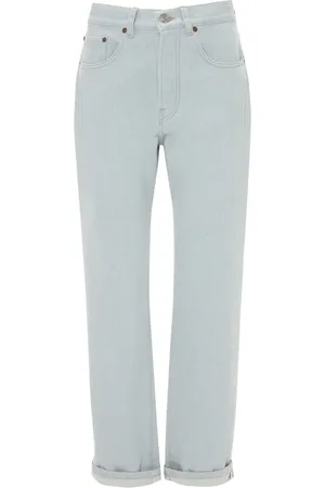 Victoria Beckham Jeans dritti Victoria con risvolti