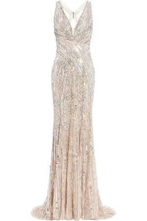 Jenny Packham Abito da sera Raquel con paillettes
