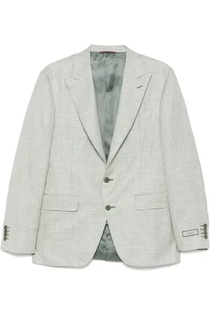 CANALI Blazer con motivo pied-de-poule