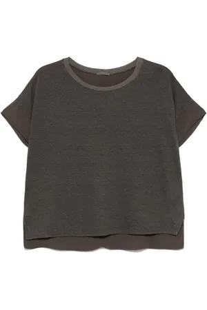 TRANSIT Blusa con inserti a contrasto