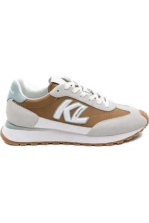 Karl Lagerfeld Sneakers Kairo con inserti in pelle scamosciata