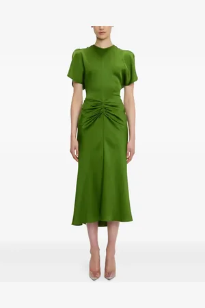 Victoria Beckham Abito con arricciatura in vita