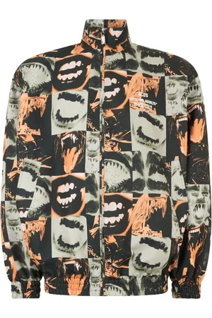 GCDS Giacca oversize con stampa