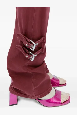 By Far Mules con effetto metallizzato