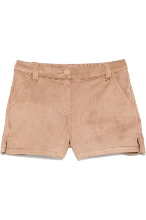 MISS GRANT Shorts in pelle scamosciata sintetica