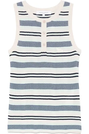Maison Kitsuné Top a righe