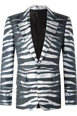 Roberto Cavalli Blazer con stampa zebra