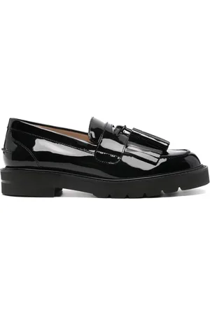 Stuart Weitzman Mocassini Mila Lift con nappa 30mm