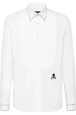 Philipp Plein Camicia con cristalli