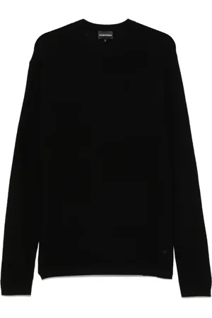 Emporio Armani Maglione con trama in rilievo