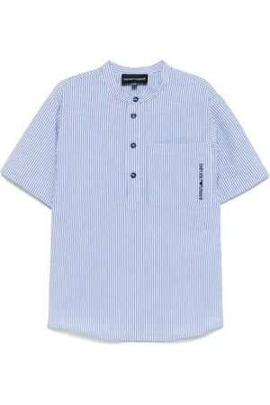 Emporio Armani Camicia con ricamo