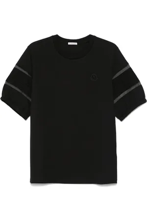 Moncler T-shirt con applicazione logo