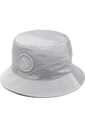 Stone Island Cappello bucket con applicazione Compass