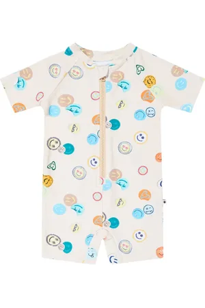 Molo Completo con protezione solare e stampa smiley