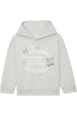 Zadig & Voltaire Felpa con cappuccio e stampa grafica Lis