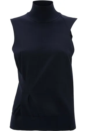 Victoria Beckham Top smanicato a collo alto