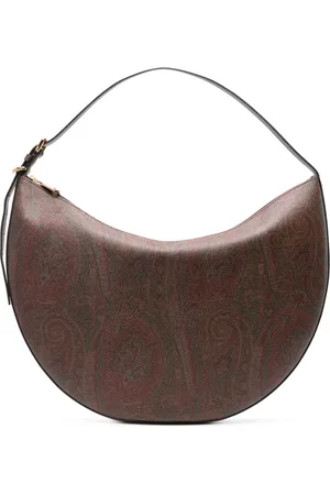 Etro Borsa a spalla Essential grande con stampa paisley