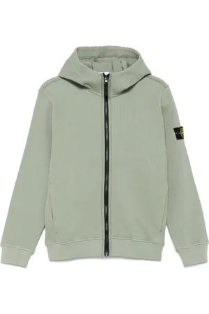 Stone Island Felpa in jersey con cappuccio
