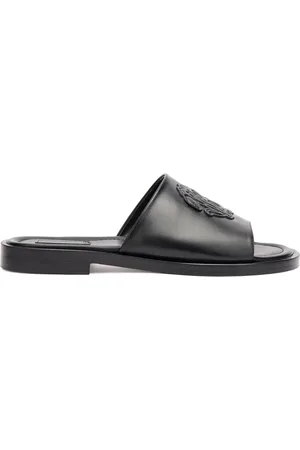 Roberto Cavalli Sandali slides in pelle