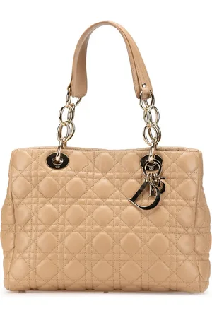 Dior Borsa tote Lady Dior Soft Shopping media in pelle di agnello con motivo Cannage 2011