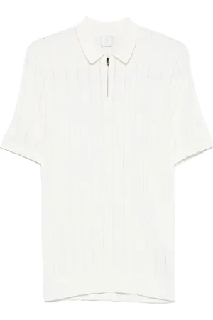 ELEVENTY Polo in maglia traforata