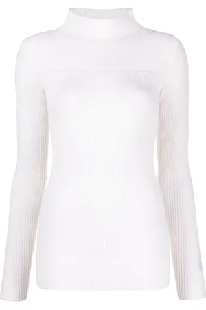 Msgm Top in maglia a collo alto