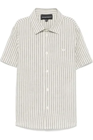 Emporio Armani Camicia con ricamo