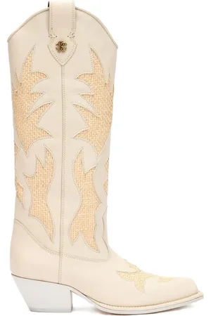 Roberto Cavalli Stivali con ricamo