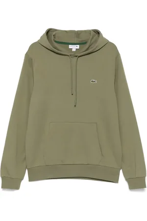 Lacoste Felpa con logo e cappuccio