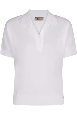 HERNO Top con maniche corte