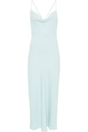 Calvin Klein Abito midi con dettagli incrociati