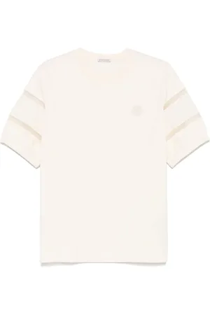 Moncler T-shirt con applicazione logo